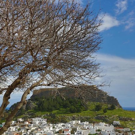 Little Lindos Sea View Studios Zewnętrze zdjęcie