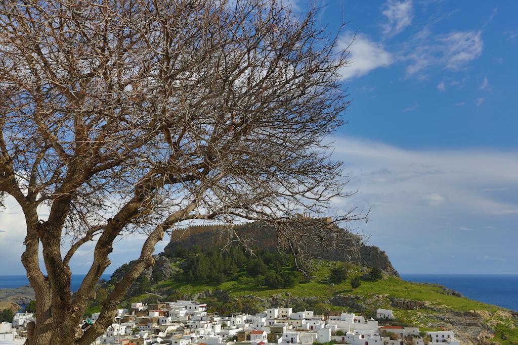 Little Lindos Sea View Studios Zewnętrze zdjęcie